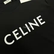 CELIN 24SS 經典 字母LOGO印花 簡約素色 短袖T恤：圖片 21
