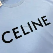 CELIN 24SS 經典 字母LOGO印花 簡約素色 短袖T恤：圖片 26