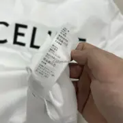 CELIN 24SS 經典 字母LOGO印花 簡約素色 短袖T恤：圖片 31