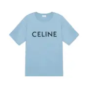 CELIN 24SS 經典 字母LOGO印花 簡約素色 短袖T恤：圖片 7