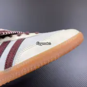 【預售】Wales Bonner x AD originals Samba 聯名 白馬毛 休閒鞋板鞋運動鞋 IE0586：圖片 6
