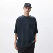 【預售】NEIGHBORHOOD 25SS 重磅洗水做舊蠟染破壞口袋 短袖T恤 NBHD：圖片 3