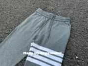 Thom Browne 經典 條紋 四條槓 長褲 運動褲 棉褲：圖片 18