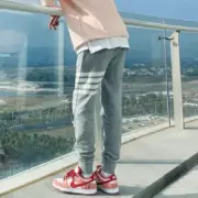 Thom Browne 經典 條紋 四條槓 長褲 運動褲 棉褲：圖片 4