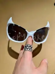 【現貨】【原單】巴黎 BLC 23SS Gotham Cat 秀款 貓眼惡魔 板材太陽眼鏡 墨鏡 鏡框：圖片 21