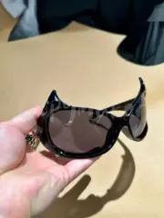 【現貨】【原單】巴黎 BLC 23SS Gotham Cat 秀款 貓眼惡魔 板材太陽眼鏡 墨鏡 鏡框：圖片 26