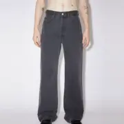 【現貨】【福利回饋】Acne Studios 23FW 經典直筒微喇叭版型 水洗深灰色 2021M 直筒牛仔褲長褲工裝褲：圖片 3