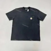 PALACE x Carhartt WIP 23FW 聯名 小標Logo口袋 後背印花 水洗短袖T恤 卡哈特：圖片 4