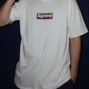 【現貨】Sup 25SS 洛杉磯山火救援 慈善限定款 box logo boxlogo bogo  圓領短袖T恤：圖片 4