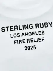 【現貨】Sup 25SS 洛杉磯山火救援 慈善限定款 box logo boxlogo bogo  圓領短袖T恤：圖片 13