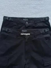 【預售】巴黎 BLC 25SS Cargo 刺繡logo 8袋多功能戰術工裝褲直筒褲休閒褲 黑色：圖片 7