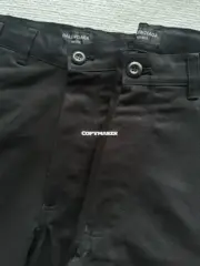 【預售】巴黎 BLC 25SS Cargo 刺繡logo 8袋多功能戰術工裝褲直筒褲休閒褲 黑色：圖片 8