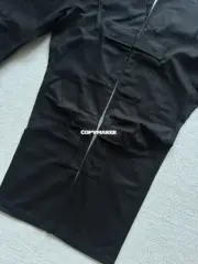 【預售】巴黎 BLC 25SS Cargo 刺繡logo 8袋多功能戰術工裝褲直筒褲休閒褲 黑色：圖片 13