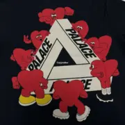 Palace 24SS Tri-Hearts Tee 愛心小人三角 短袖T恤：圖片 7