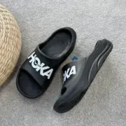 【預售】HOKA ONE ONE Ora Athletic Slide 拖鞋恢復鞋穆勒鞋休閒鞋 黑色：圖片 3