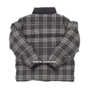 BR 21FW 秋冬新款 炭灰格紋 羽絨外套 夾克：圖片 10