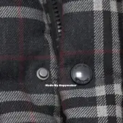 BR 21FW 秋冬新款 炭灰格紋 羽絨外套 夾克：圖片 13