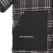 BR 21FW 秋冬新款 炭灰格紋 羽絨外套 夾克：圖片 14