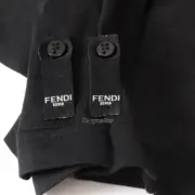 FD 23SS 小怪獸眼睛刺繡LOGO 短袖T恤 簡約素色經典款：圖片 13