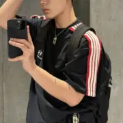 【現貨】【福利回饋】巴黎 BLC 25SS Unity Sports Icon 雙環刺繡撞色拼接 短袖T恤 二色：圖片 8