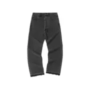 CELIN 22FW Wesley 小破壞水洗做舊 經典款 直筒牛仔褲 長褲 丹寧 黑色：圖片 2