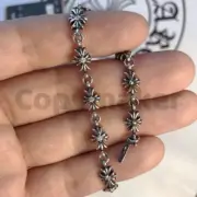 【現貨】Chrome Hearts Cross Flower Bracelet 細十字花 手鍊手環 白銅/925純銀 克羅心：圖片 4