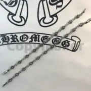 【現貨】Chrome Hearts Cross Flower Bracelet 細十字花 手鍊手環 白銅/925純銀 克羅心：圖片 7