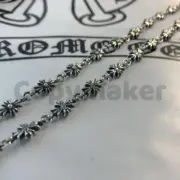 【現貨】Chrome Hearts Cross Flower Bracelet 細十字花 手鍊手環 白銅/925純銀 克羅心：圖片 8