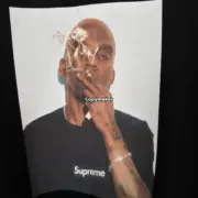 【預售】Sup SS25 WEEK18 Dean Blunt Tee 人物肖像印花照片 短袖T恤 黑/白：圖片 6