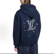 【預售】【雙11新品】1V 25FW 帆船字母刺繡 後背大logo 連帽衛衣帽衫帽T長袖：圖片 4