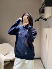 【預售】【雙11新品】1V 25FW 帆船字母刺繡 後背大logo 連帽衛衣帽衫帽T長袖：圖片 5