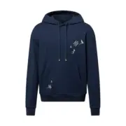 【預售】【雙11新品】1V 25FW 帆船字母刺繡 後背大logo 連帽衛衣帽衫帽T長袖：圖片 2