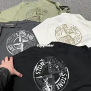 【預售】STONE ISLAND 25SS 石頭島 正面小logo 背面做舊羅盤 3M反光 短袖T恤：圖片 21