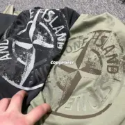 【預售】STONE ISLAND 25SS 石頭島 正面小logo 背面做舊羅盤 3M反光 短袖T恤：圖片 23