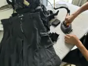 【現貨】Acne Studios 24ss 復古水洗做舊綁帶多口袋 寬鬆直筒工裝褲長褲：圖片 17