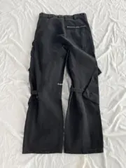 【現貨】Acne Studios 24ss 復古水洗做舊綁帶多口袋 寬鬆直筒工裝褲長褲：圖片 20