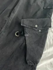 【現貨】Acne Studios 24ss 復古水洗做舊綁帶多口袋 寬鬆直筒工裝褲長褲：圖片 25