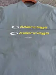 【618新品】巴黎 BLC 25SS 循環刺繡logo單環四面刺繡 短袖T恤 二色：圖片 12