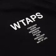 【預售】WTAPS INGREDIENTS/SPEC/SS 隱藏款 印花字母 素色短袖T恤：圖片 4