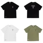 【預售】WTAPS INGREDIENTS/SPEC/SS 隱藏款 印花字母 素色短袖T恤