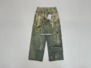 【預售】Acne Studios 25SS 蕾絲珍珠鍊條3D印花 牛仔褲工裝褲 1981M 男女同款：圖片 11