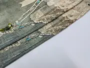 【預售】Acne Studios 25SS 蕾絲珍珠鍊條3D印花 牛仔褲工裝褲 1981M 男女同款：圖片 16