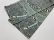 【預售】Acne Studios 25SS 蕾絲珍珠鍊條3D印花 牛仔褲工裝褲 1981M 男女同款：圖片 17