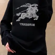 BR 23SS 馬術騎士 戰馬刺繡 logo 帽T帽衫連帽衛衣：圖片 4