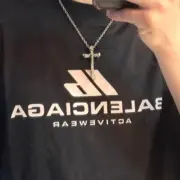 巴黎 BLC 24FW Activewear 運動支線 3M反光 短袖T恤 標準剪裁：圖片 7