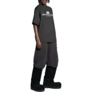 巴黎 BLC 24FW Activewear 運動支線 3M反光 短袖T恤 標準剪裁：圖片 5