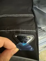 PRA 23FW 經典KF三角標 撞色 白線 口袋 襯衫夾克外套：圖片 11