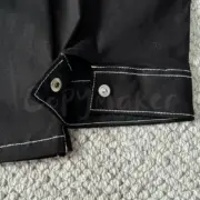 PRA 23FW 經典KF三角標 撞色 白線 口袋 襯衫夾克外套：圖片 13