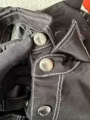 PRA 23FW 經典KF三角標 撞色 白線 口袋 襯衫夾克外套：圖片 22