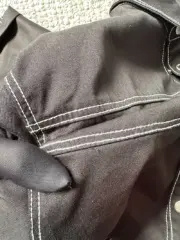 PRA 23FW 經典KF三角標 撞色 白線 口袋 襯衫夾克外套：圖片 25